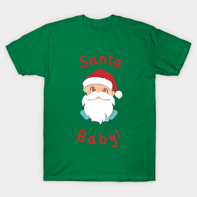 Santa Baby T-Shirt by MGuyerArt